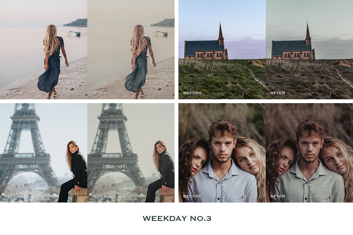 Weekday Lightroom Mobile Presets, a Preset Add-On by VEER (Photo 13 of 18)