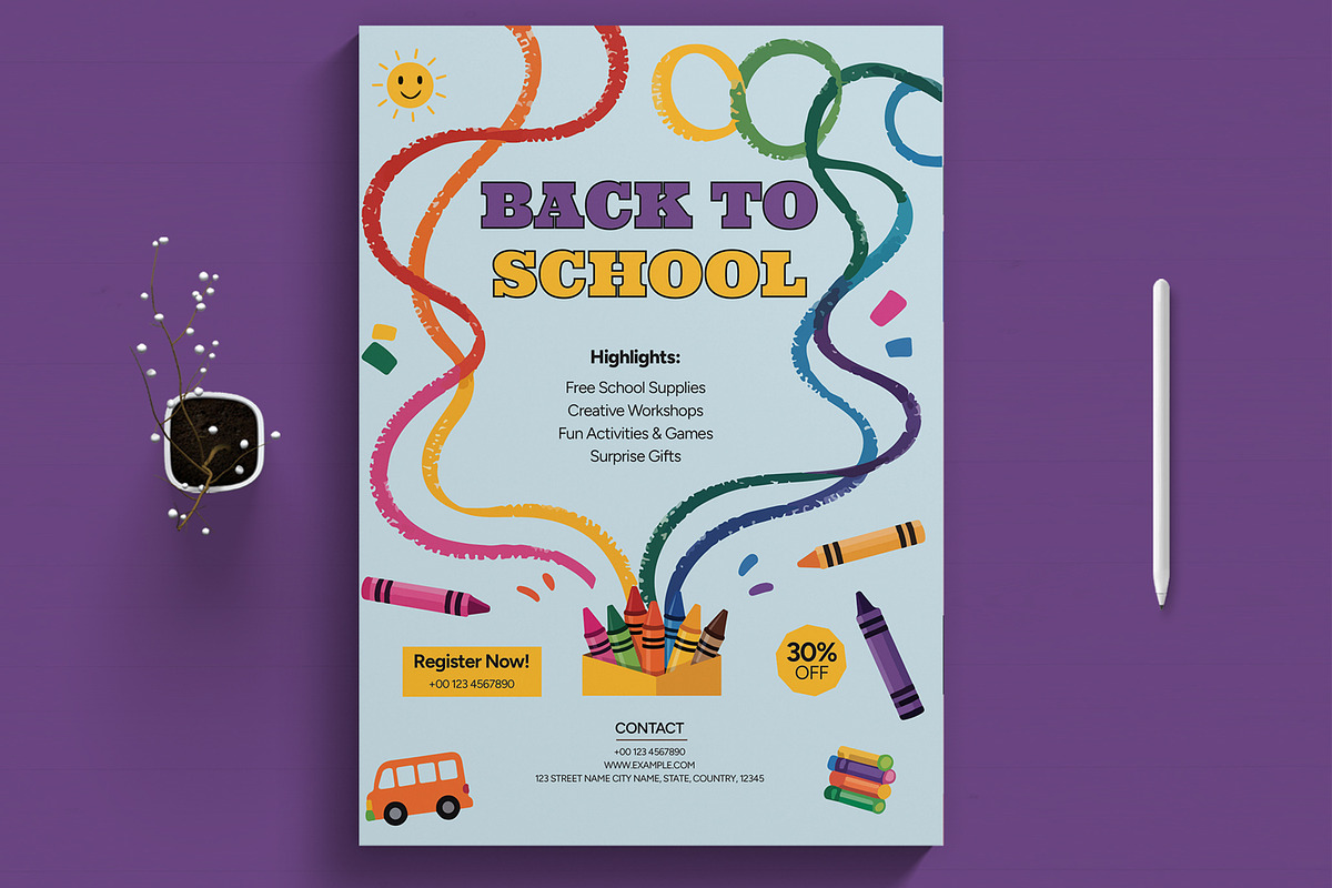 Back To School Flyer
