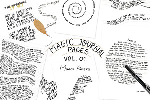 Magic Journal Inserts