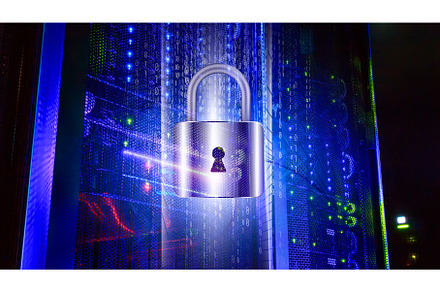 3D render Firewall activated on