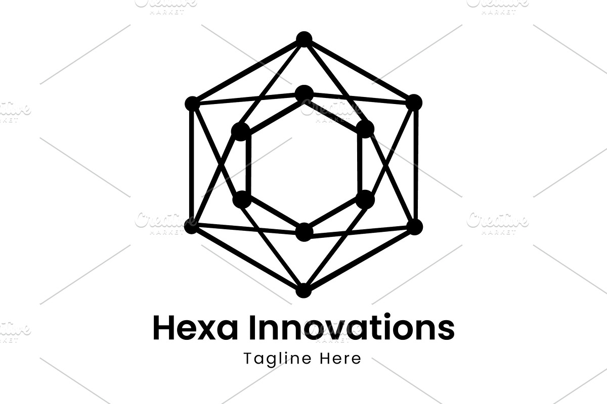 Hexa Innovations Logo Design