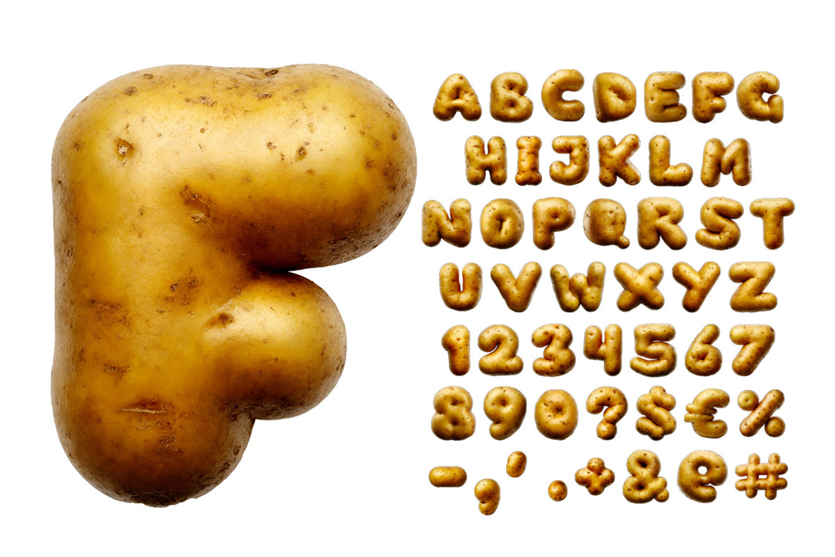 Potato Font, a Handwritten Font by Handmadefont (Photo 2 of 10)