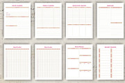 Printable Life Planner Template, a Stationery Template by Design House (Thumbnail 5 of 9)