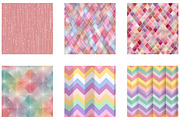 Rainbow Unicorn Digital Papers, a Pattern Graphic by CreationArt (Thumbnail 2 of 4)
