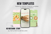 Matcha Cafe Instagram Bundle, a Social Media Template by CreativeTempHub (Thumbnail 3 of 8)