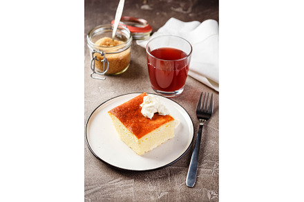 Appetizing cottage cheese casserole