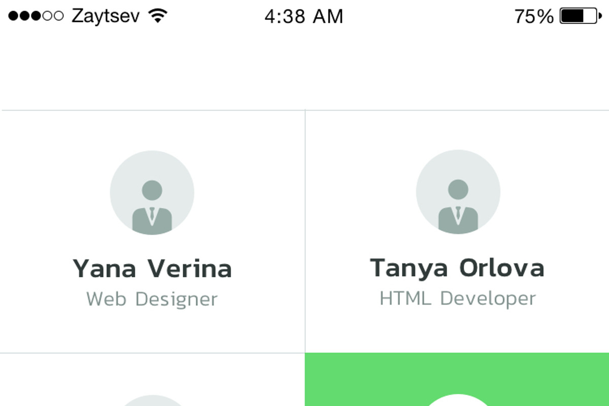 Wyvern iOS Wireframe UI Kit, a Wireframe Template by Yaroslav Zaitsev (Photo 32 of 57)