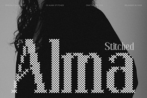 CS Alma Stitched, a Serif Font by Craft Supply Co.