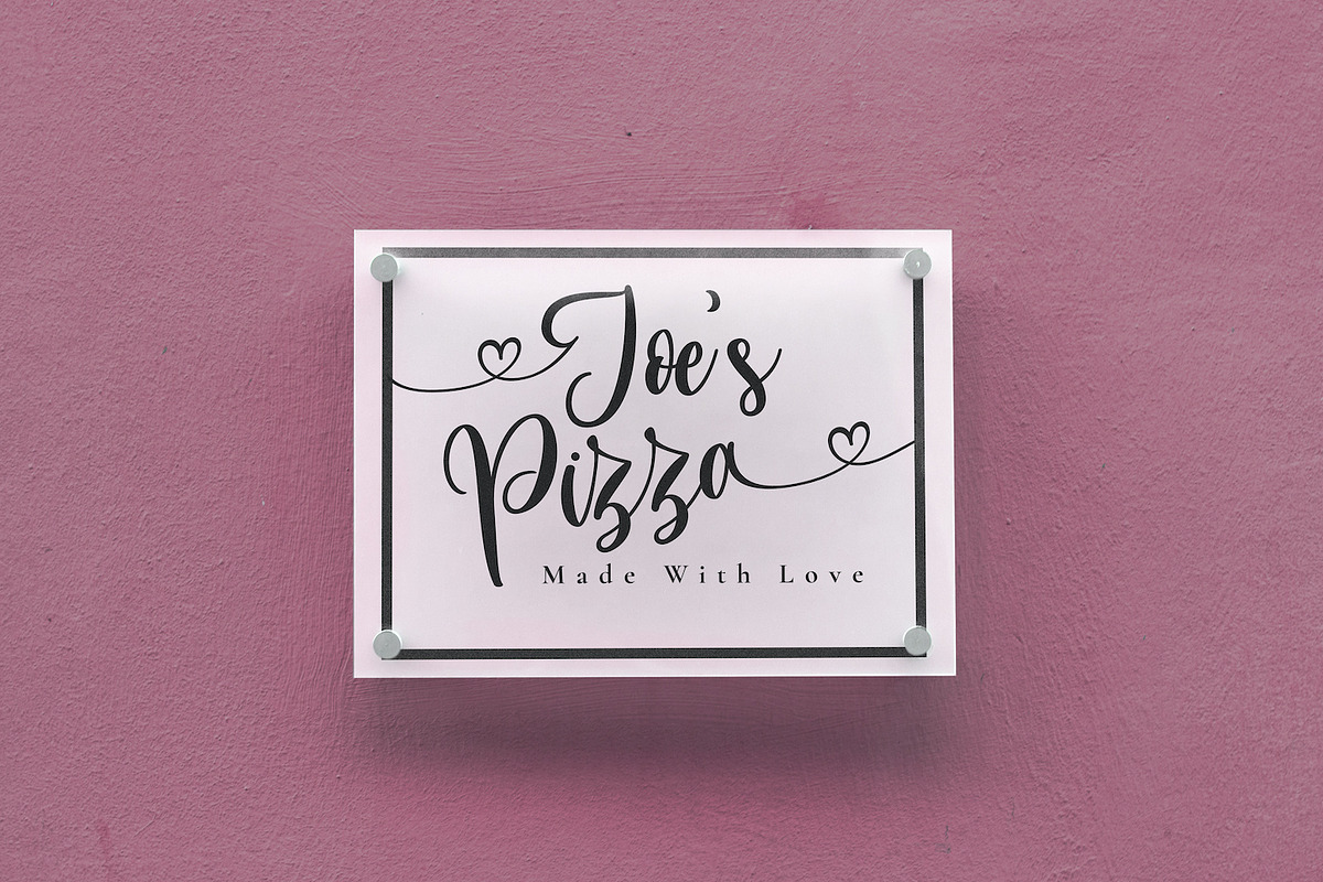 Virgi Ella - Lovely Calligraphy Font, a Script Font by StringLabs (Photo 10 of 13)