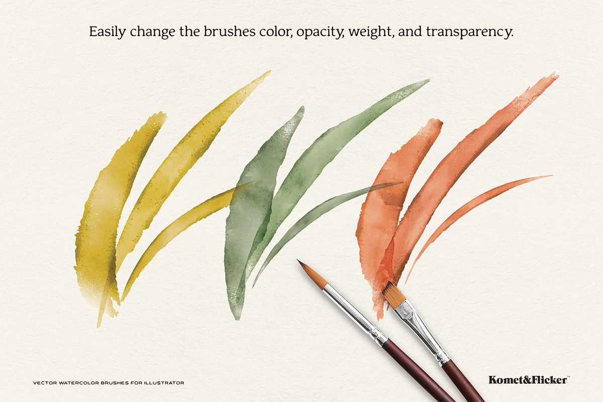Awesome Vector Brushes Bundle, a Brush Add-On by Komet & Flicker (Photo 7 of 14)