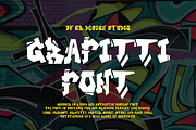 Gojocir -  Graffiti Font, a Handwritten Font by QR Design Studio (Thumbnail 2 of 6)