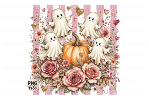 Western Halloween Sublimation Design, a Seasonal Illustration by Libby Wishes