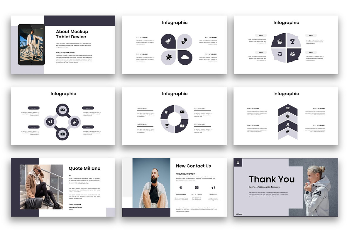 Corporate Company Presentation, a Presentation Template by kreatifreya (Photo 2 of 5)