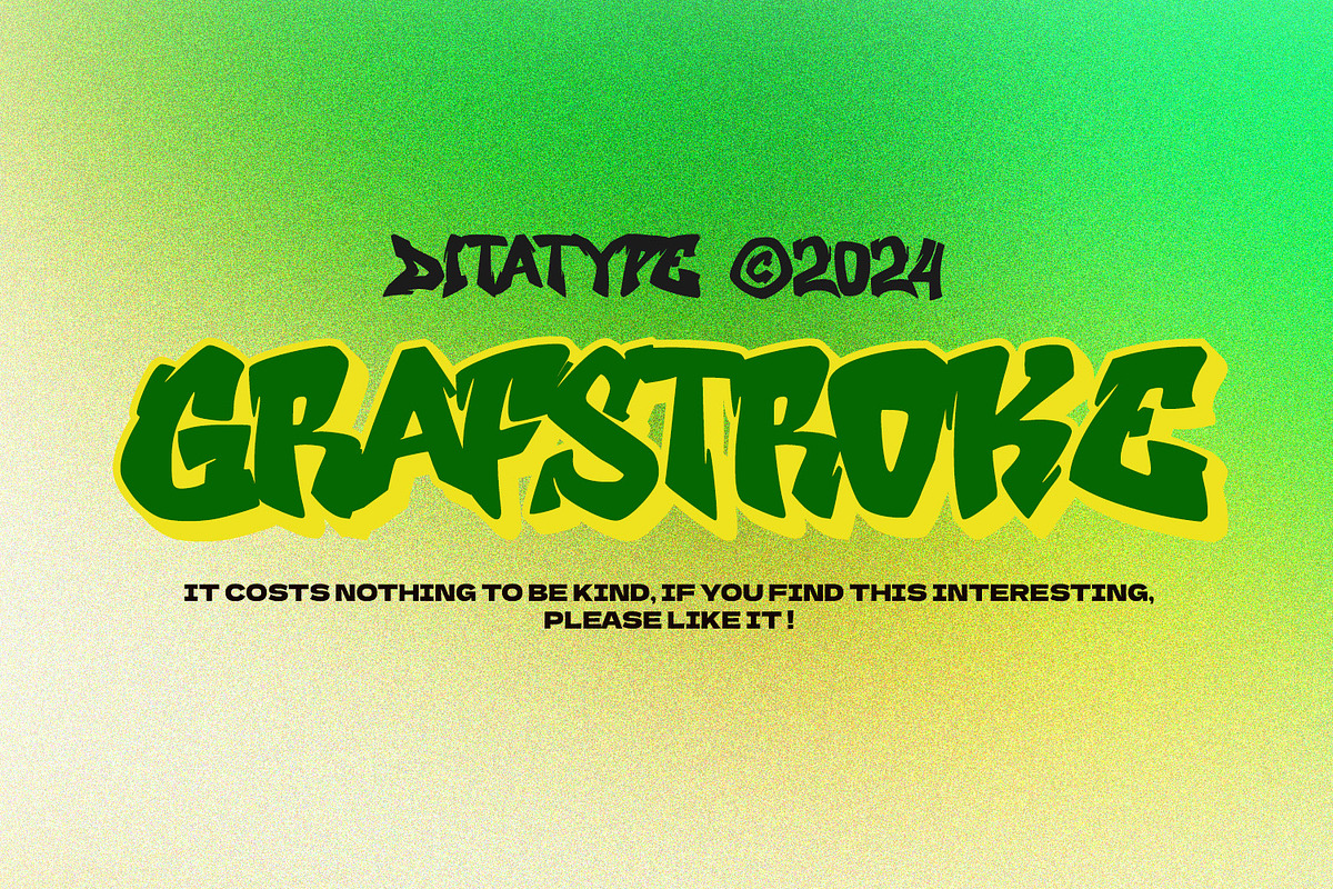 Grafstroke, a Script Font by Ditatype (Photo 11 of 11)