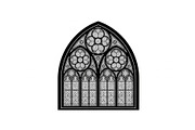 Gothic Church Window Frame Bundle, an Illustration by jahid234 (Thumbnail 12 of 31)