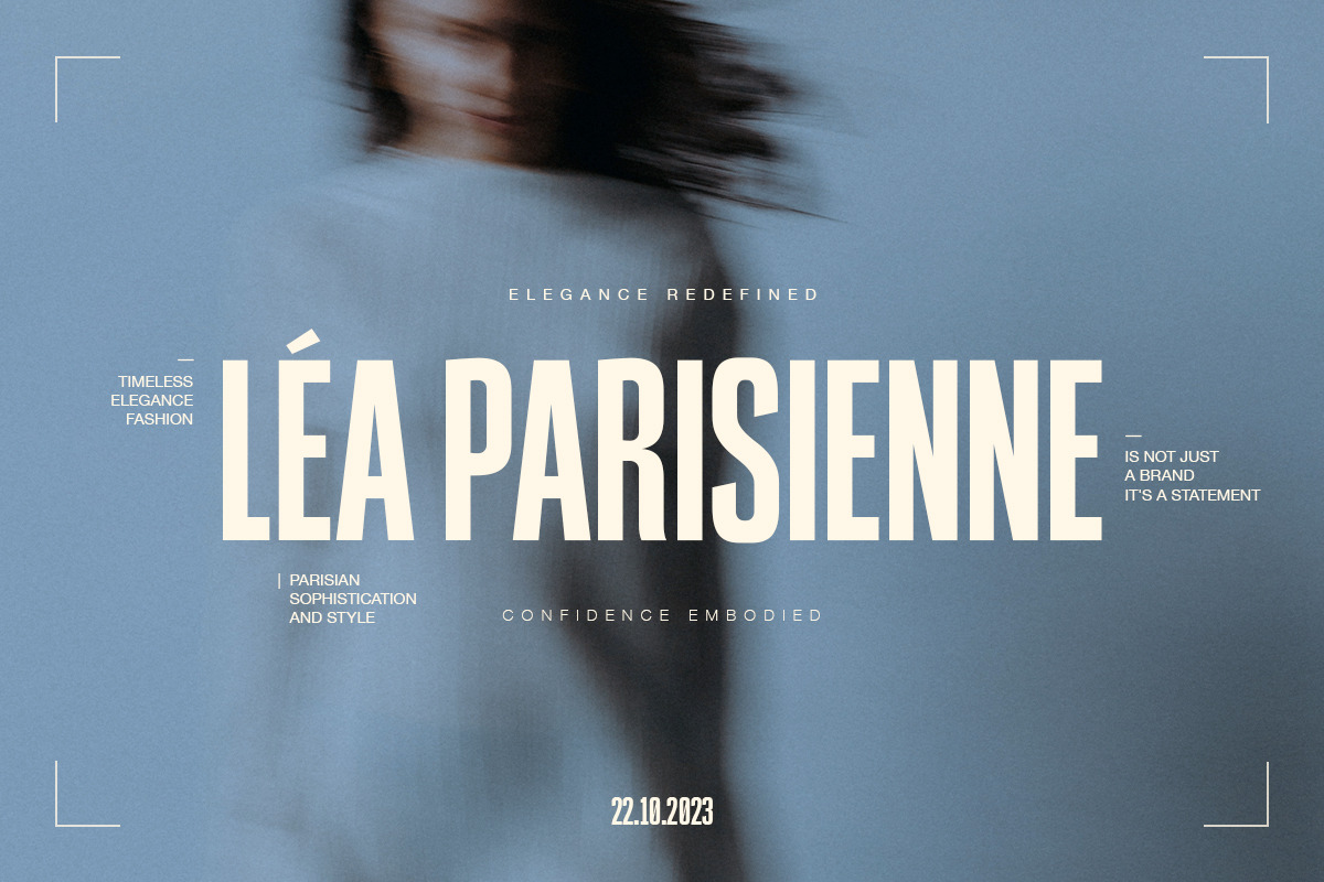Mouzambik - Condensed Font, a Sans Serif Font by Kereatype (Photo 8 of 13)