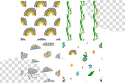 Kids Crayon Eco Icons Seamless Patte, a Pattern Graphic by Lucyinyourheart (Thumbnail 5 of 10)