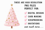 Pastel Christmas Clipart Bundle, an Illustration by Libby Wishes (Thumbnail 5 of 6)