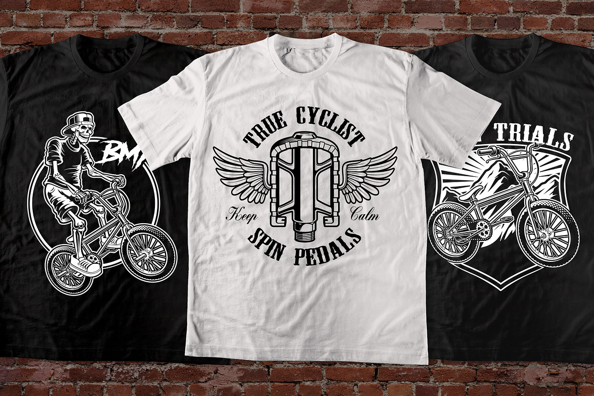 100 T-shirt Designs Bundle, an Illustration by Harry Kasyanov (Photo 32 of 37)