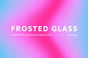 Neon Frosted Glass Backgrounds, a Background Graphic by stasylionet (Thumbnail 1 of 9)