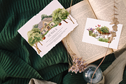 Fragrant garden-great watercolor set, a Decorative Illustration by Pamyatka Shop (Thumbnail 6 of 24)