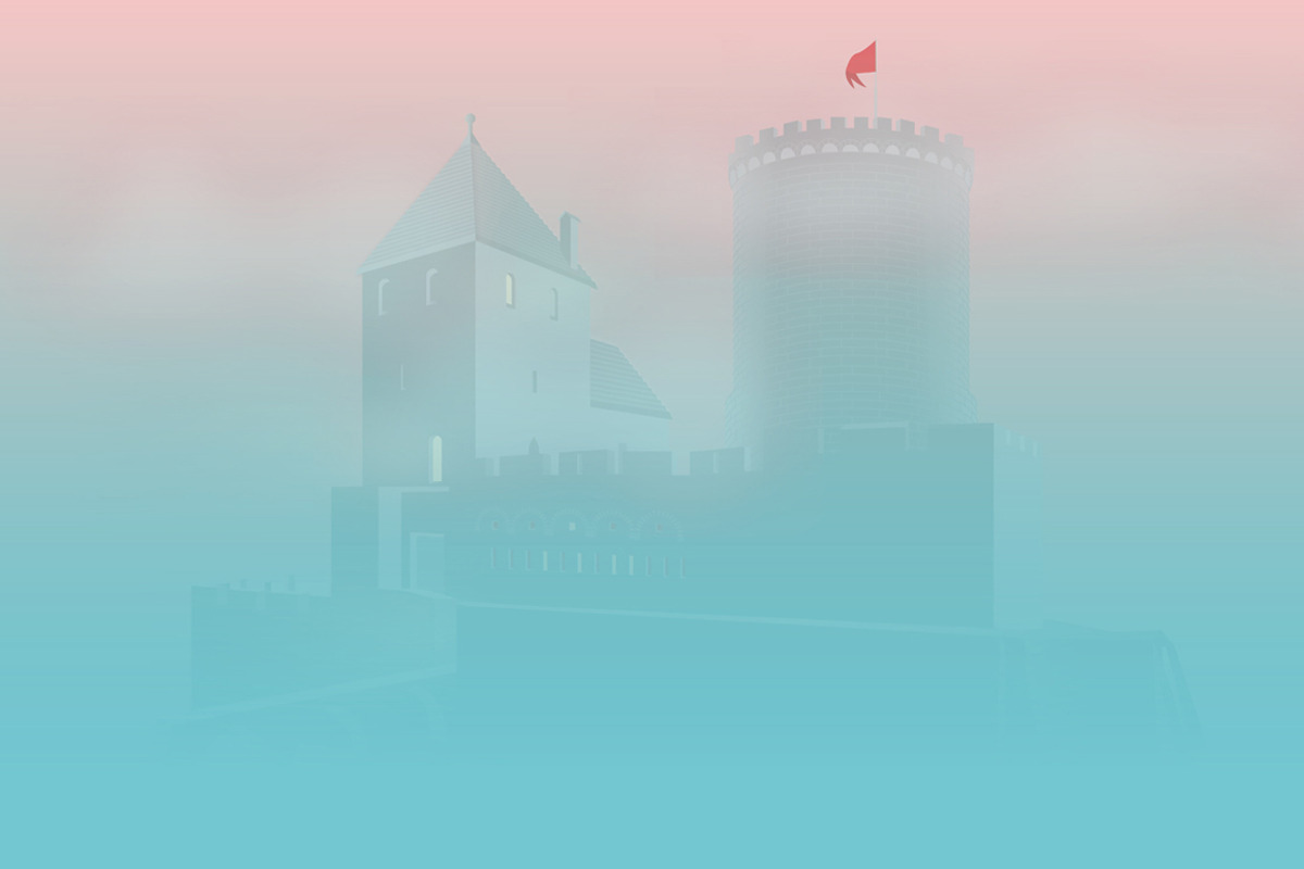 Foggy castle, an Illustration by Paulina Buzniak (Photo 5 of 5)