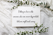 Brushed | Script Font, a Handwritten Font by Scratchones (Thumbnail 3 of 9)