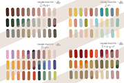 45 Procreate Color Palettes BUNDLE, a Palette Add-On by Olya Haifisch (Thumbnail 6 of 12)