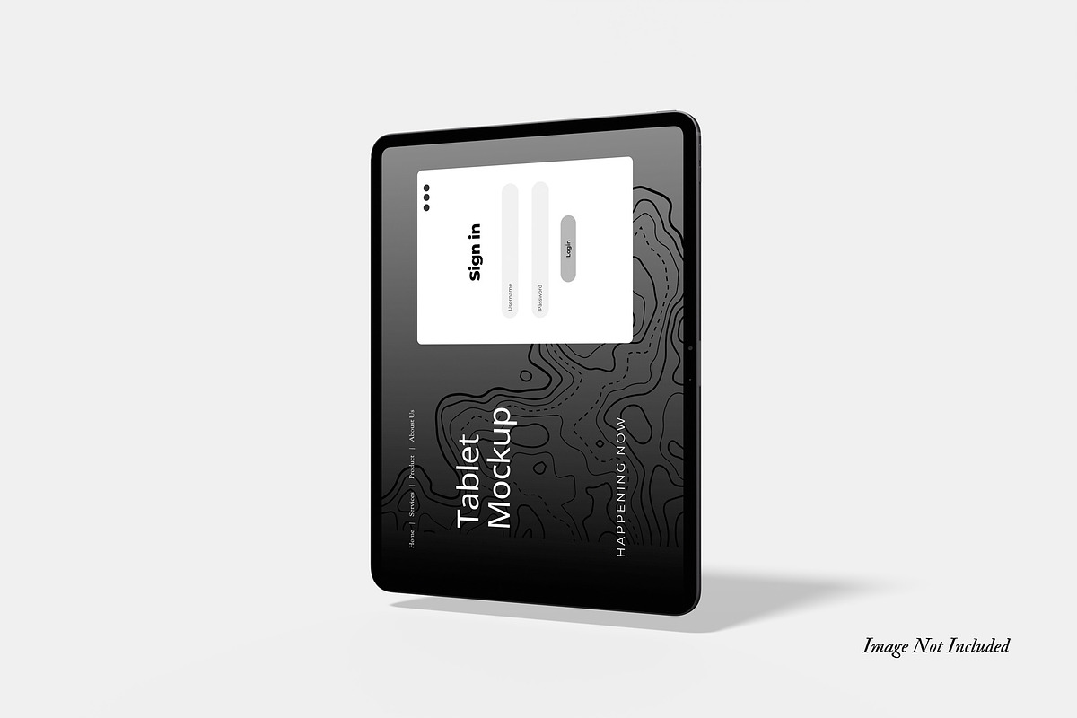 Ipad Pro Mockup Set V2, an iPad Mockup by DSNA Mockup (Photo 3 of 6)