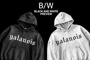 Vintage Washed Hoodie Mockup, a Hoody Mockup by yalanois (Thumbnail 2 of 6)