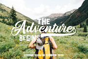 Moga Rezeki  Duo, a Script Font by Astageni (Thumbnail 4 of 8)