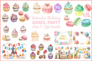 Party birthday Party  Bundle, a Graphic by Gaye Art