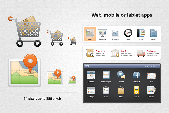 Diagram Pro Icons