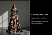 Seamless Floral & Parrot Pattern, a Pattern Graphic by LUSH Studio (Thumbnail 4 of 6)