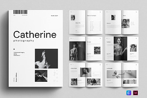 Photography Portfolio Template, a Brochure Template by E-Type