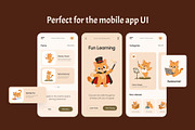 100 Cat Flat Vector Icons, an Emoji Icon by Creative Stall (Thumbnail 3 of 11)