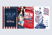 4th of July Flyer Bundle, a Flyer Template by Mariux (Thumbnail 2 of 4)