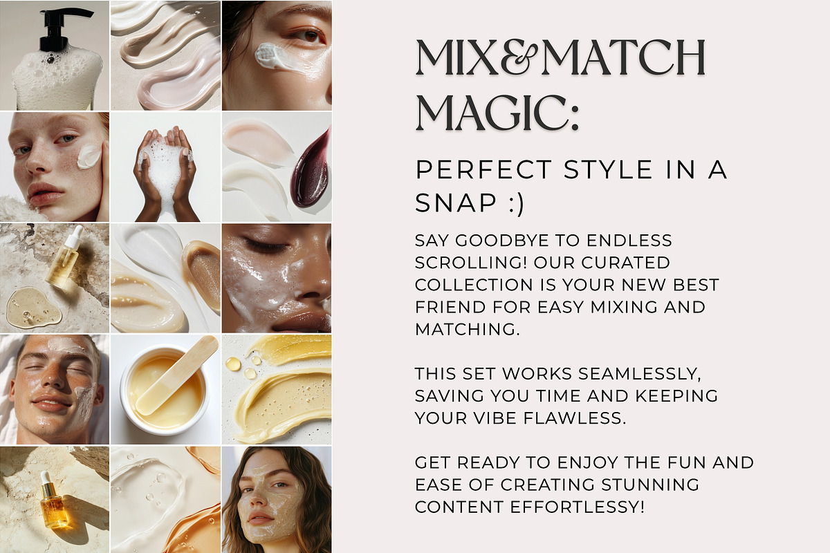 100 Skincare Stock Images Bundle, a Beauty & Fashion Photo by Blank Studio (Photo 7 of 7)