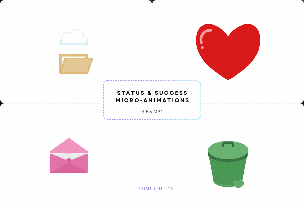 Status & Success Micro-Animations, an App Template by AMMi (Photo 1 of 10)