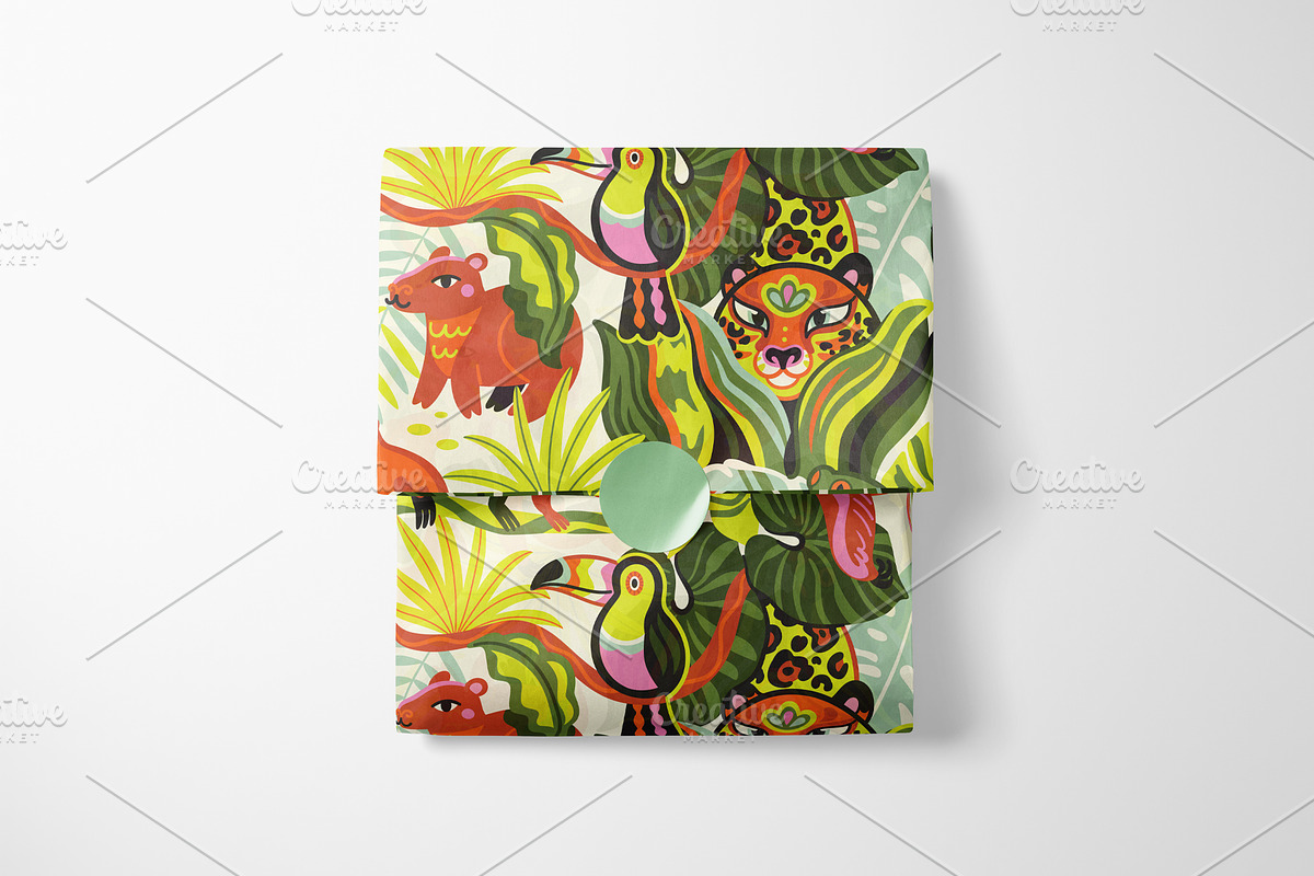 WILD JUNGLE, a Pattern Graphic by PenguinHouse (Photo 9 of 9)