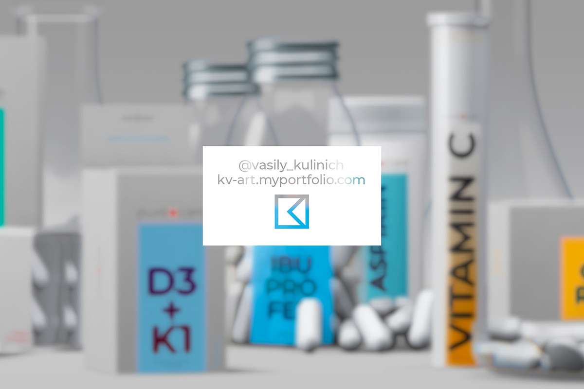 Medical Packaging Scene Creator, a Packaging Mockup by Vasily Kulinich (Photo 19 of 19)