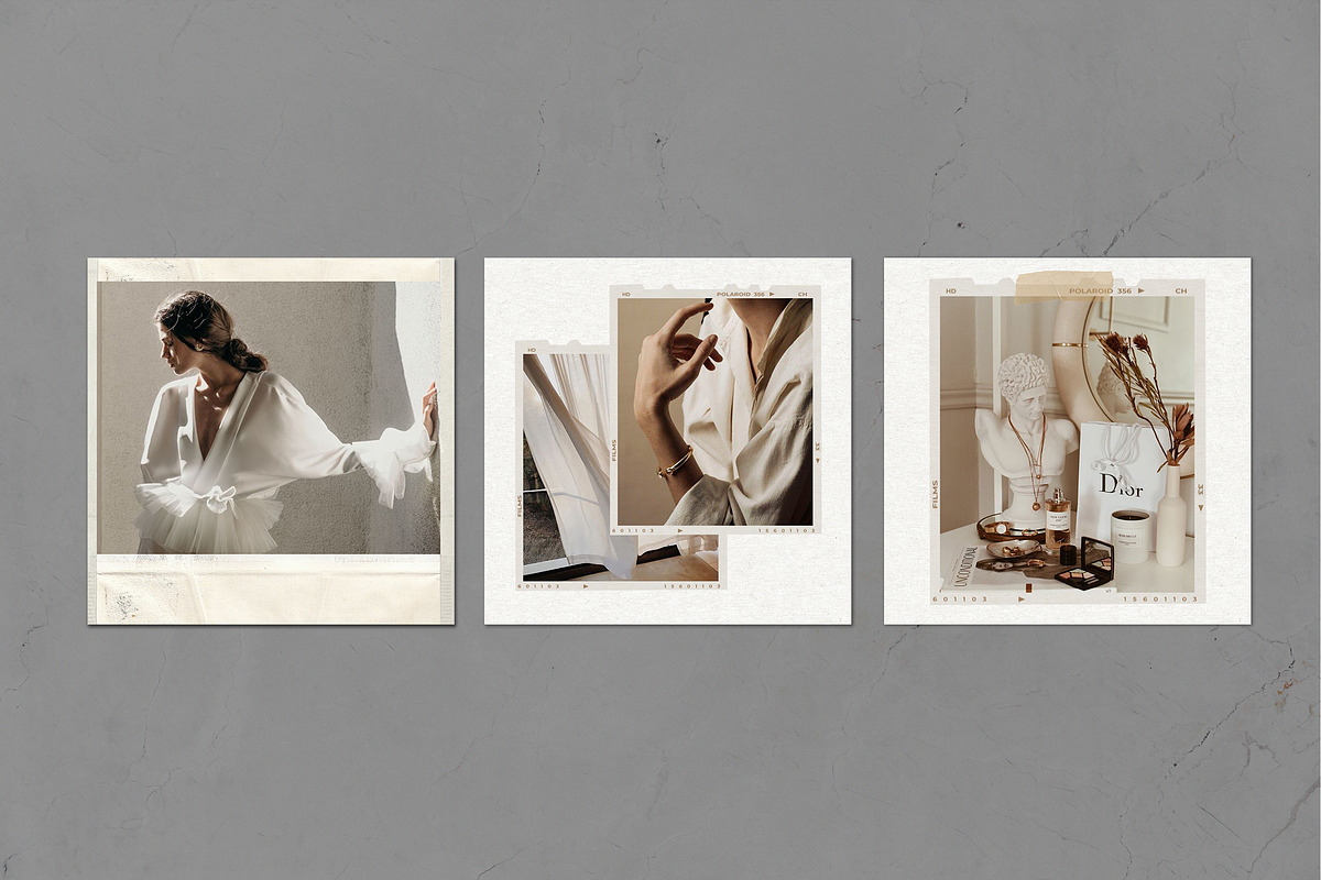 CANVA & PS / 120 Film Frames, a Social Media Template by Simple có (Photo 5 of 17)