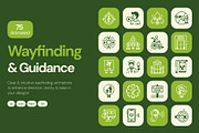 Animated Wayfinding and Guidance, an Outline Icon by Vectors Market (Thumbnail 1 of 5)