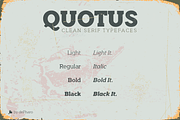 Quotus Slab Bracketed -8 fonts-, a Slab Serif Font by deFharo (Thumbnail 2 of 9)