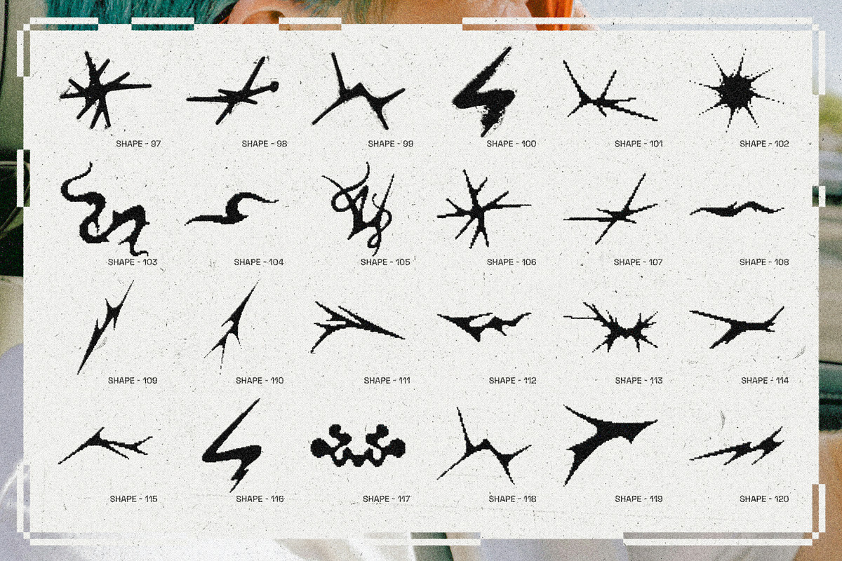 Tribal Future - Y2K Graphic Pack, a Graphic by softulka (Photo 6 of 9)