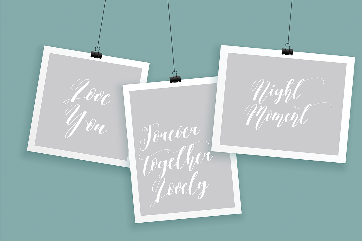 Vanillamilk | Script font, a Script Font by Scratchones (Photo 2 of 8)