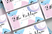 Moodellyna Script, a Script Font by individuel (Thumbnail 3 of 5)