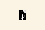 Cactus minimal logo design vector, a Branding & Logo Template by Vectoryzen (Thumbnail 2 of 2)
