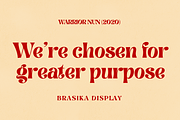 Brasika, a Font by nurrontype (Thumbnail 9 of 16)