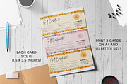 Printable Gift Voucher Certificate, a Templates & Theme by Snapybiz (Thumbnail 6 of 10)